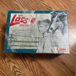 The Lassie Collection 10 VHS Box Set 1999 Classic TV Series B&W SEALED